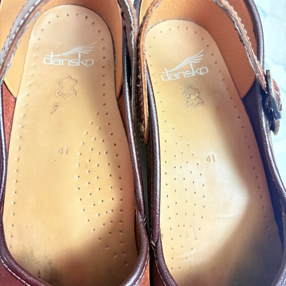 Dansko Womens MaryJane leather shoes size 41 - Picture 3 of 10